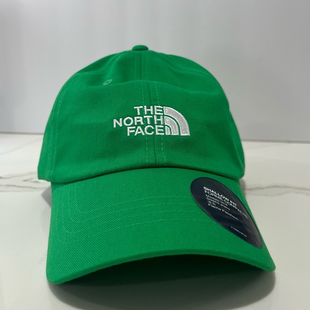 The North Face Green Cap (Shallow Fit) New with Tags
